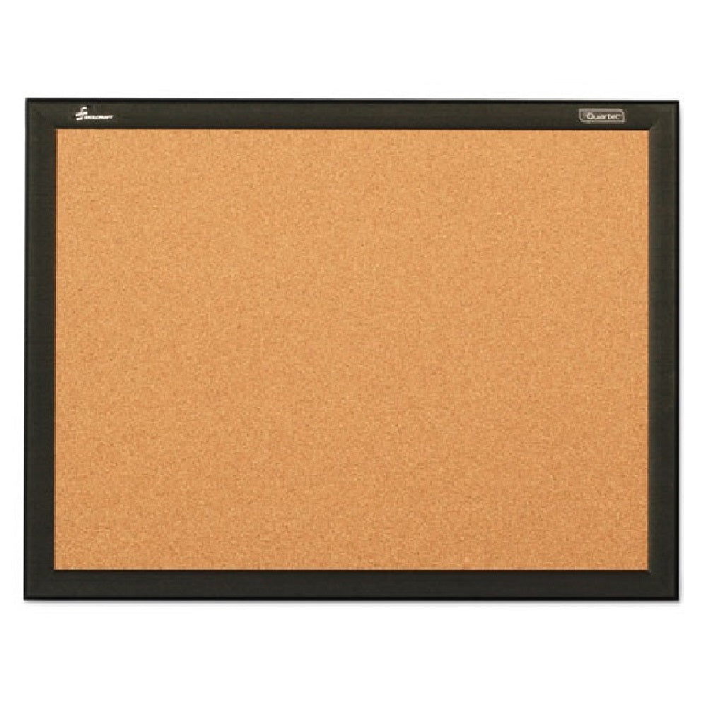 7195-01-651-1284 / 7195016511284 Recycled Cork Bulletin Board • 3' x 2' • Black Aluminum Frame • EA