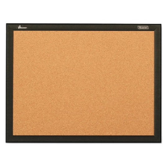 7195-01-651-1284 / 7195016511284 Recycled Cork Bulletin Board • 3' x 2' • Black Aluminum Frame • EA