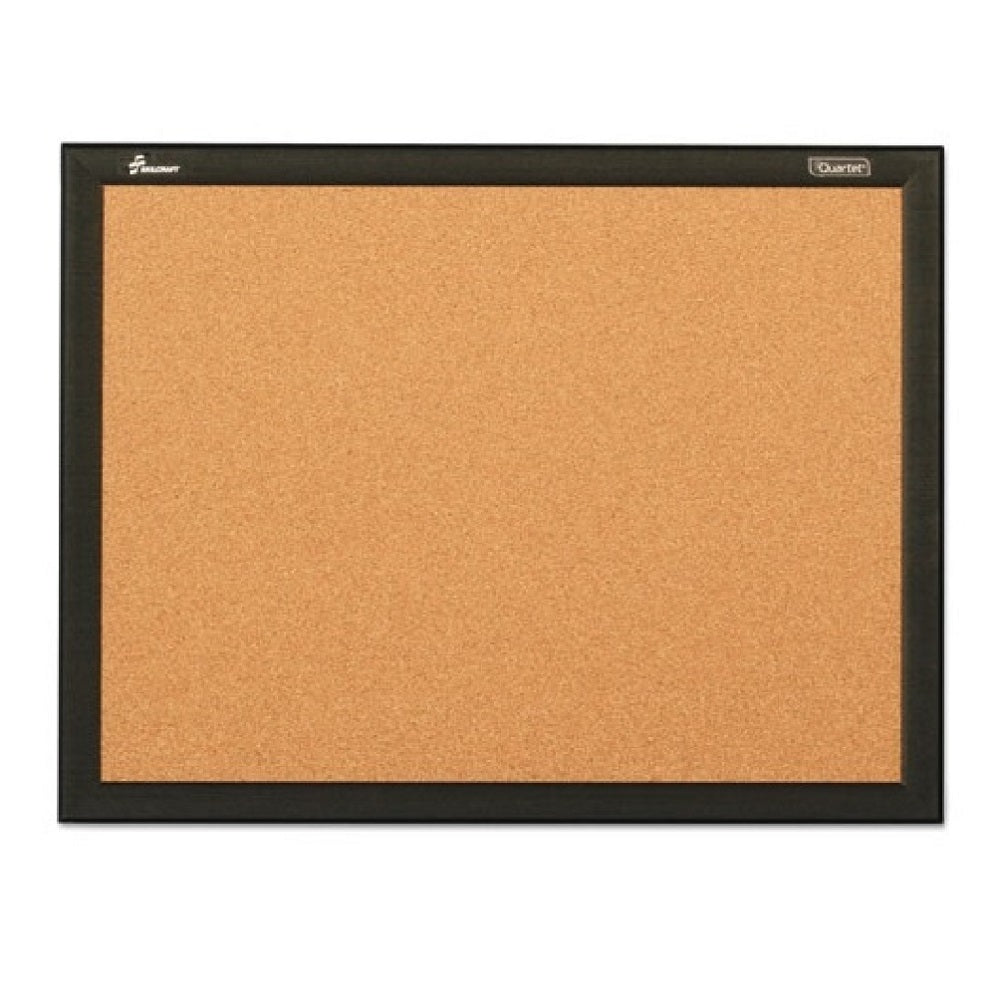 7195-01-651-1285 / 7195016511285 Recycled Cork Bulletin Board • 4' x 3' • Black Aluminum Frame • EA