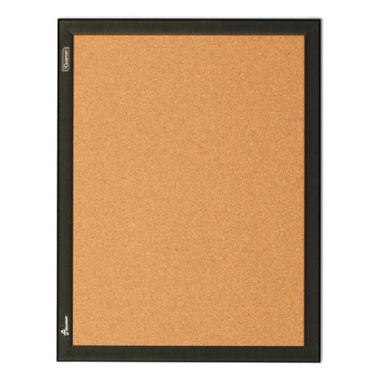 7195-01-651-1298 / 7195016511298 Recycled Cork Bulletin Board • 2' x 1.5' • Black Aluminum Frame • EA