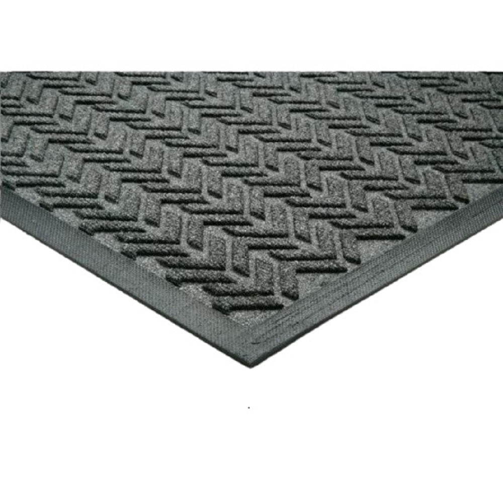 7220015826222 AbilityOne, 5826222, 3-Mat Entry System, Scraper/Wiper, 100% Recycled, 4' x 3/8" x 6', Gray Ea
