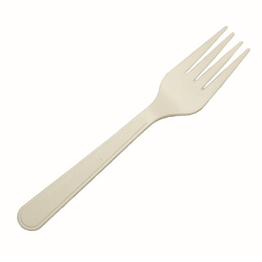 7340015641888 AbilityOne NSN5641888, Bioserve Cutlery, Fork, Tan Bx