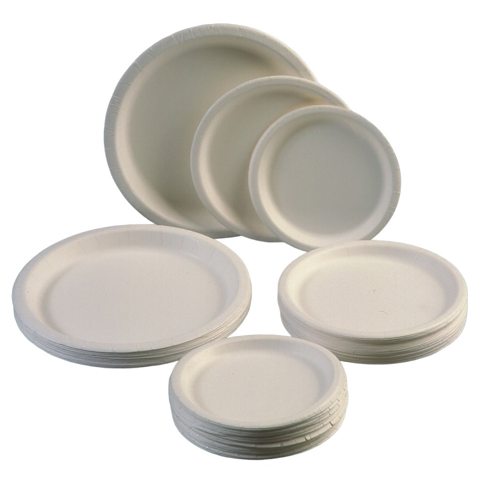 7350008993054 AbilityOne NSN8993054, White Paper Plate 1/2" Deep 6" Diameter, White Bx