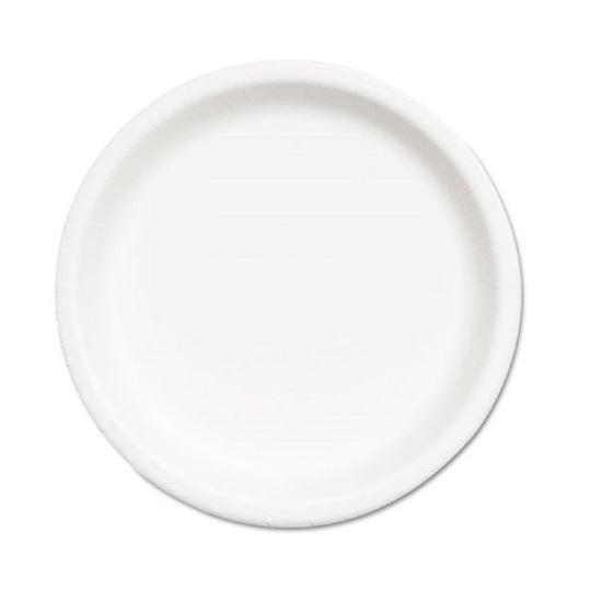 7350008993054 AbilityOne NSN8993054, White Paper Plate 1/2" Deep 6" Diameter, White Bx