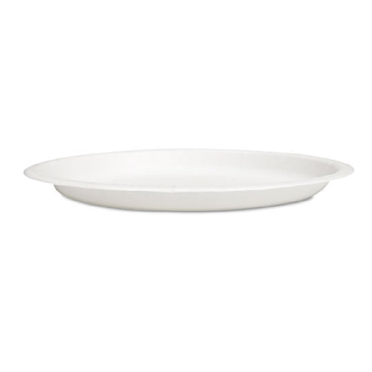 7350008993054 AbilityOne NSN8993054, White Paper Plate 1/2" Deep 6" Diameter, White Bx