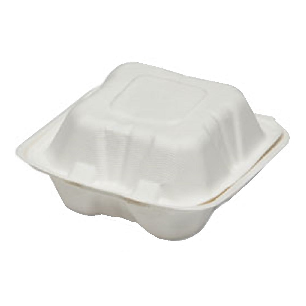7350016646906 AbilityOne NSN6646906 Clamshell Hinged Lid To Go Food Containers Bx