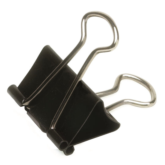 7510002236807 AbilityOne NSN2236807 Binder Clip, 5/8" Capacity, Black Tempered Steel Wire Bx