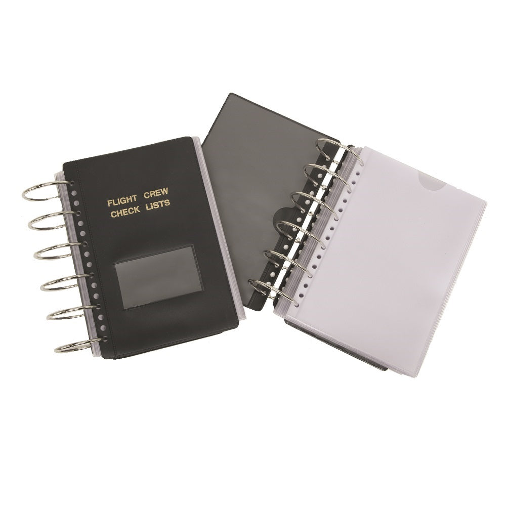 7510002406012 AbilityOne NSN2406012 Flight Crew Check Binder, 6 Rings, Blue Ea