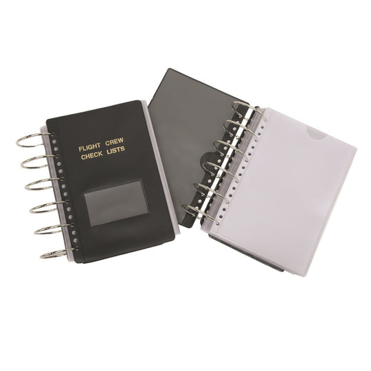 7510002406012 AbilityOne NSN2406012 Flight Crew Check Binder, 6 Rings, Blue Ea