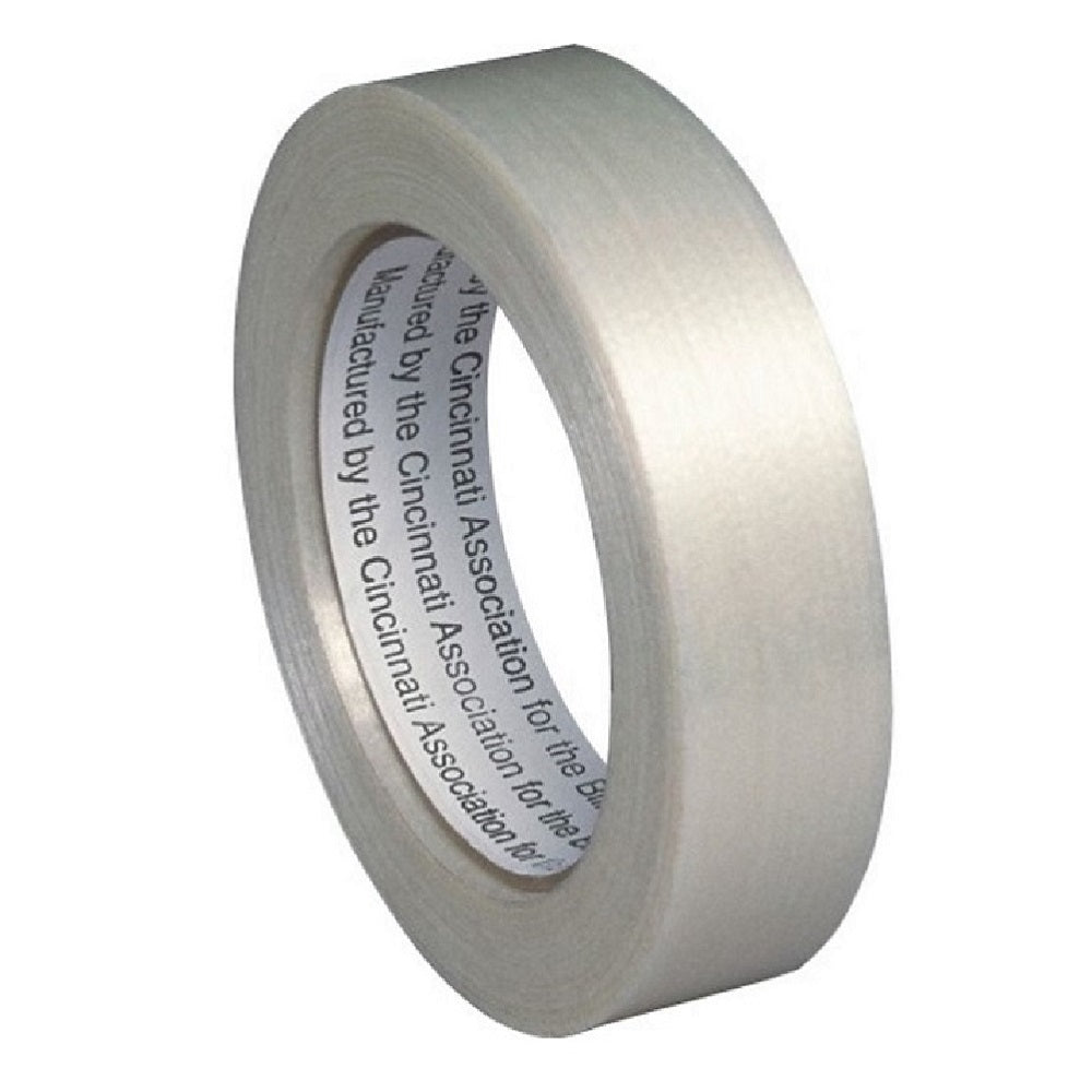 7510005824772 AbilityOne NSN5824772 Filament Strapping Tape, 1" x 60 Yards, White Bx