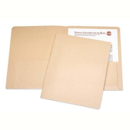 7510-00-584-2492 / 7510005842492 SKILCRAFT Double Pocket Portfolio • Tan • Case • Quote