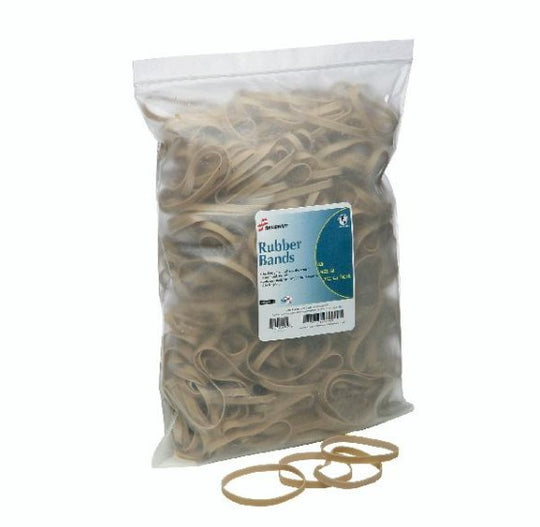 SKILCRAFT Rubber Bands • Size 64 • 1 lb Bag • NSN 7510-01-058-9974 / 7510010589974