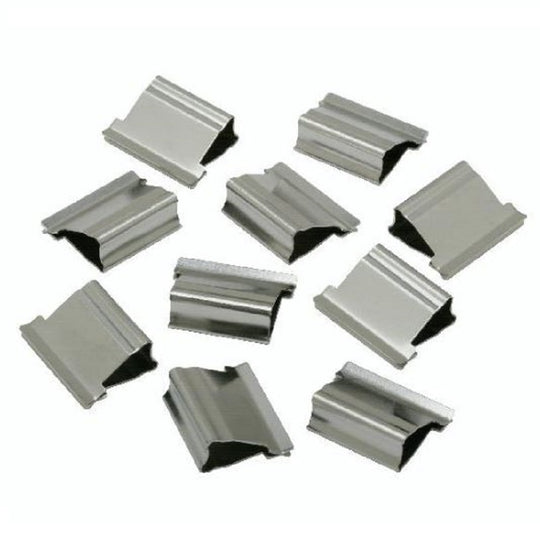Clam Clip® Dispenser Refills • Small • Stainless Steel • 50/Box • Case Of 24 Boxes • NSN 7510-01-392-6512 / 7510013926512 CS