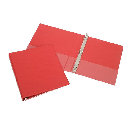7510014316244 AbilityOne NSN4316244 Round Ring Binder - No Overlay - 2" Capacity - Red Bx