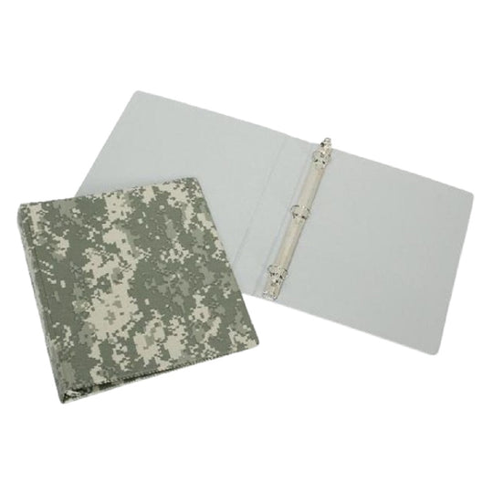 7510014841755 AbilityOne NSN4841755, 3-Ring Camouflage Binder - 1" Capacity - Camouflage Bx