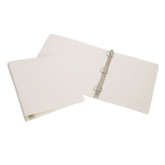 7510014841761 AbilityOne NSN4841761, 3-Ring Flexible Poly Binder - 1/2" Capacity - White Bx