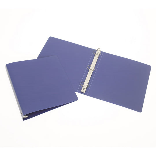 7510014841763 AbilityOne NSN4841763, 3-Ring Flexible Poly Binder - 1" Capacity - Blue Bx