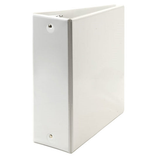 Round Ring View Binder - 3" - White - NSN 7510-01-510-4866 / 7510015104866 CS
