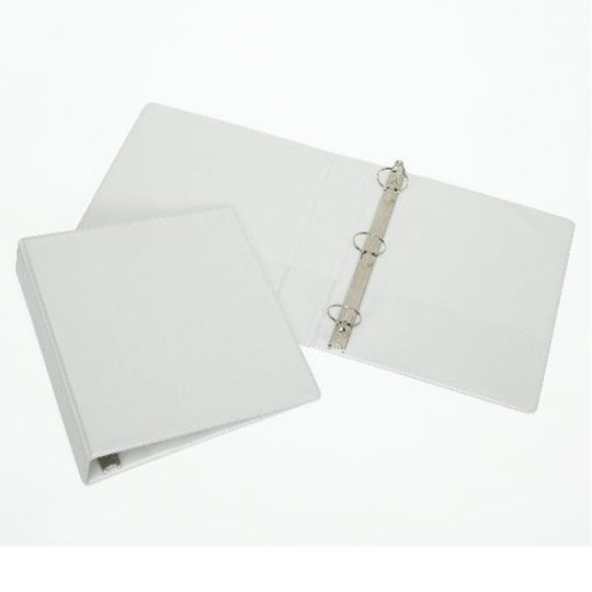 Round Ring View Binder - 3" - White - NSN 7510-01-510-4866 / 7510015104866 CS