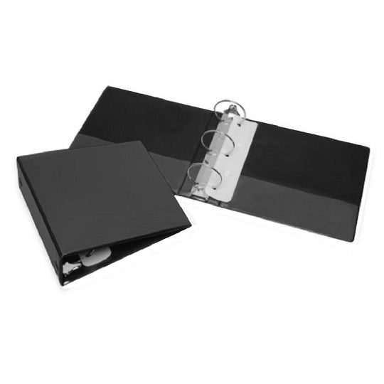 7510015104871 AbilityOne NSN5104871 -Round Ring View Binders - 3" Capacity - Black Bx