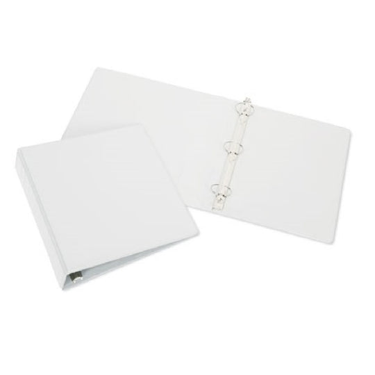 7510015194376, AbilityOne, NSN5194376, Skilcraft, Round Ring View Binders - 1-1/2" Capacity - Gray Bx