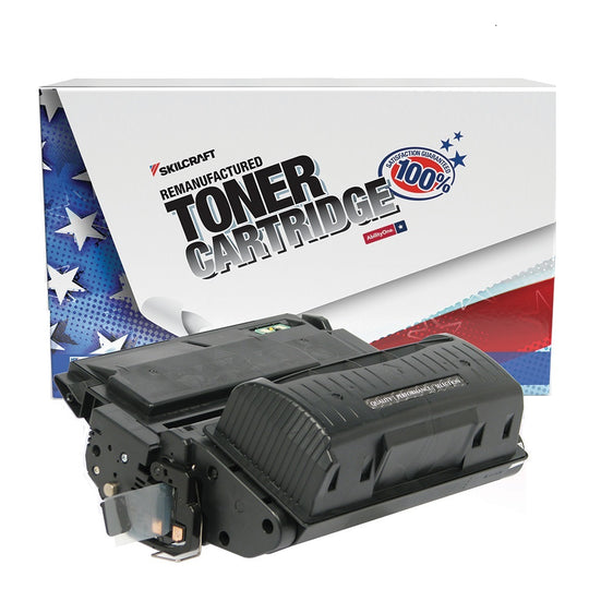 7510015901500 - Reman HP Q1338A/Q1339A/Q5945A/Q5942X (38A/39A/45A/42X) Black Toner – SKILCRAFT – NSN 7510-01-590-1500