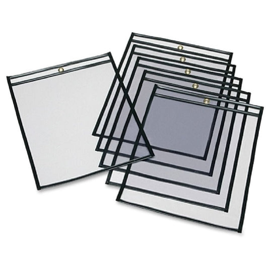NSN6477926, TRANSPARENT ENVELOPE SHEET PROTECTORS, POLY, CLEAR BX