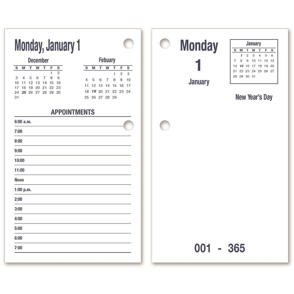 7510016648816 - SKILCRAFT DAYMAX 2027 Calendar Pad – NSN 7510-01-664-8816