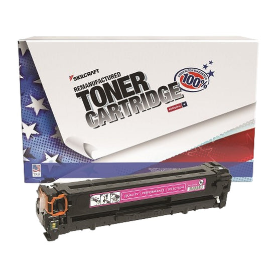 7510016901909 - Reman HP 125A Magenta Toner – SKILCRAFT – NSN 7510-01-690-1909