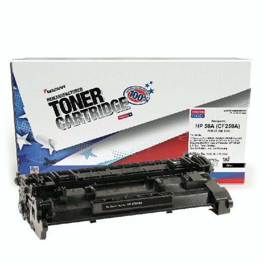 7510017261335 - Reman HP CF258A (58A) Black Toner – SKILCRAFT – NSN 7510-01-726-1335