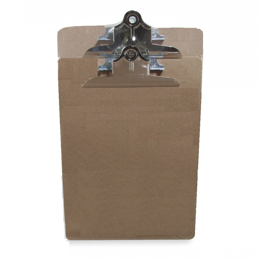 SKILCRAFT Composition Board Clipboard • Brown • 9" x 17" • Case • NSN 7520-00-240-5503 / 7520002405503 CS