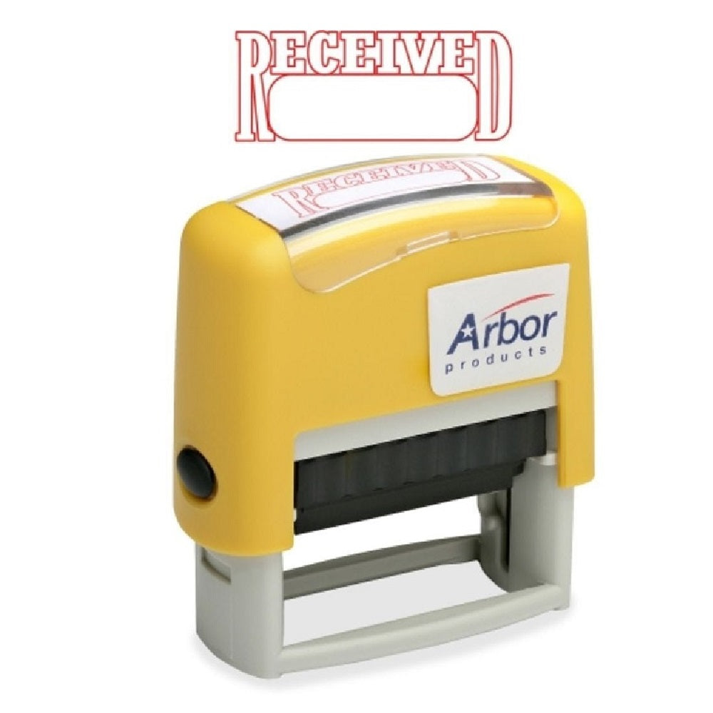 7520-01-207-4231 / 7520012074231 Pre-Inked Message Stamp • Received • Red Ink • Quote