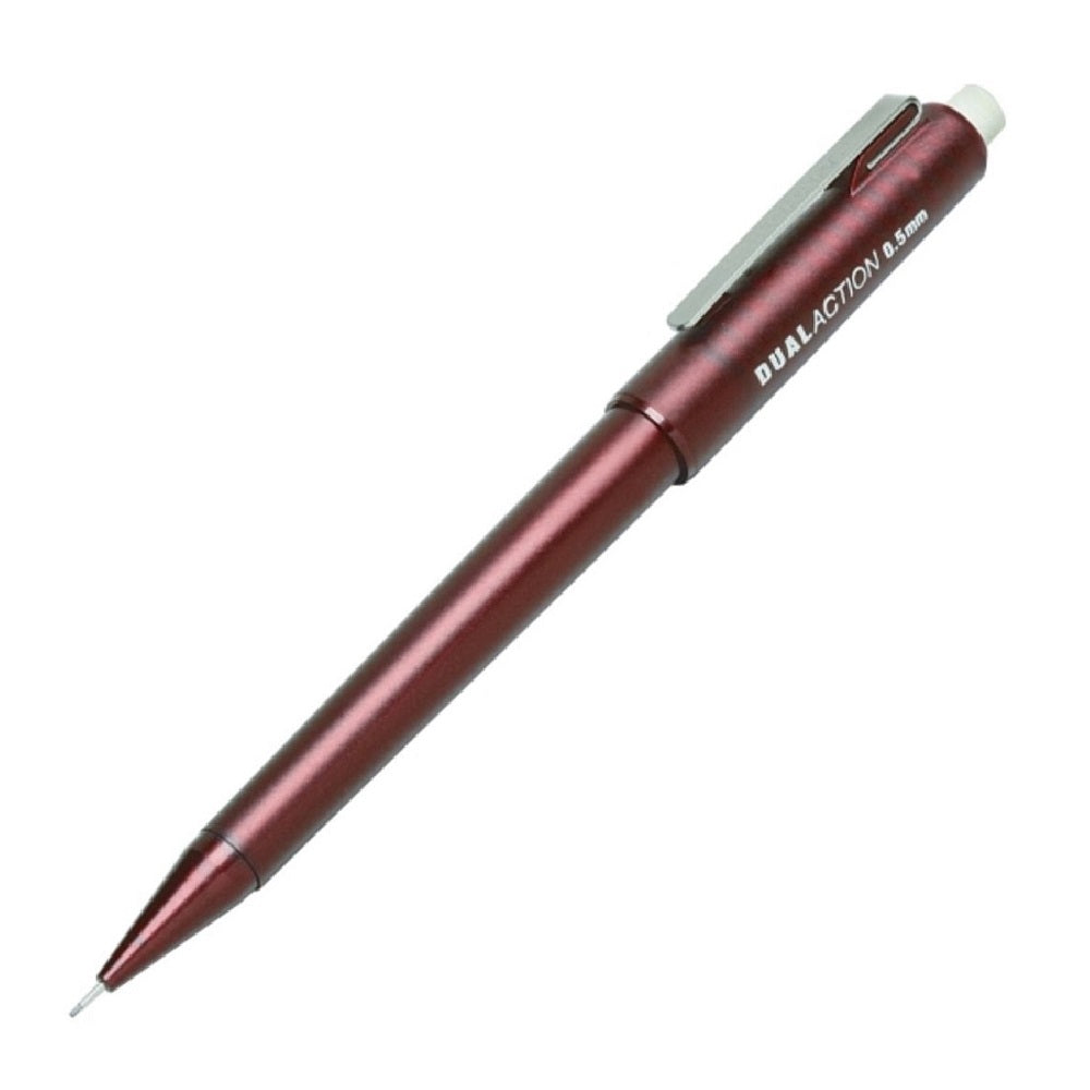 SKILCRAFT Dual-Action Mechanical Pencil • Fine Point • Burgundy • NSN 7520-01-317-6428 / 7520013176428 CS