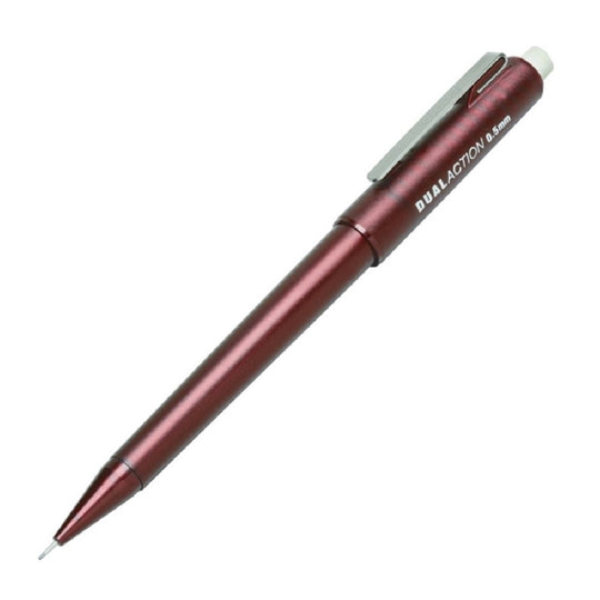 SKILCRAFT Dual-Action Mechanical Pencil • Fine Point • Burgundy • NSN 7520-01-317-6428 / 7520013176428 CS