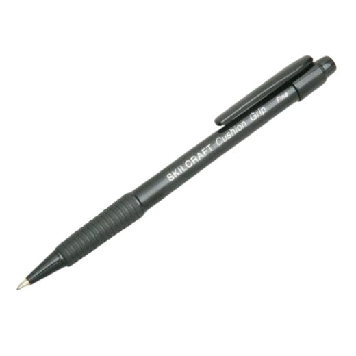 7520-01-424-4857 / 7520014244857 Cushion Grip Retractable Pen, Fine Point, Black Ink • Quote