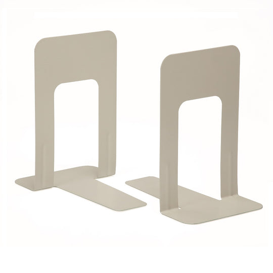 SKILCRAFT® Bookends - Non-Skid - Beige - NSN 7520-01-484-4581 / 7520014844581 CS