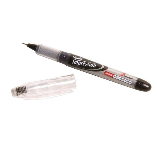 Skilcraft Liquid Impression Porous Point Pen Ultra-Fine Black Case • 7520-01-519-4373 / 7520015194373