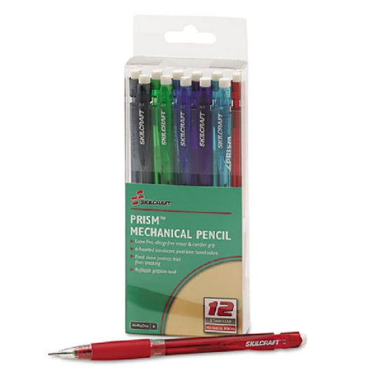 Prism Mechanical Pencil – Medium Point – Case Pack • 7520-01-565-4871 / 7520015654871