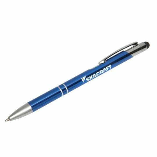 7520-01-643-8195 / 7520016438195 Combo Ballpoint Pen and Stylus • Medium Point • Blue Ink