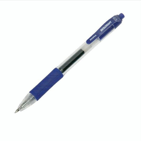 7520-01-647-3134 / 7520016473134 Retractable Gel Pen • Fine Point • Blue Ink