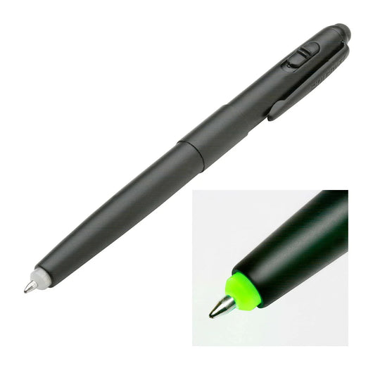 LUMINATOR BALLPOINT PEN/FLASHLIGHT - GREEN LED BX