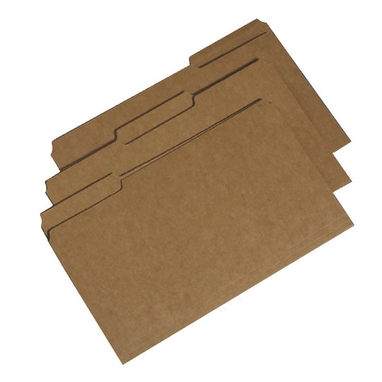 SKILCRAFT Kraft File Folder – 1/3 Cut – Legal – NSN 7530-00-281-5940 / 7530002815940 CS