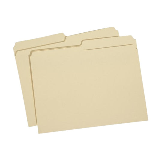 SKILCRAFT Manila File Folder – 1/2-Cut – NSN 7530-00-281-5945 / 7530002815945