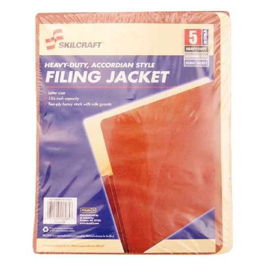 SKILCRAFT File Jacket - Letter - NSN 7530-00-285-2913 NSN 7530002852913 CS