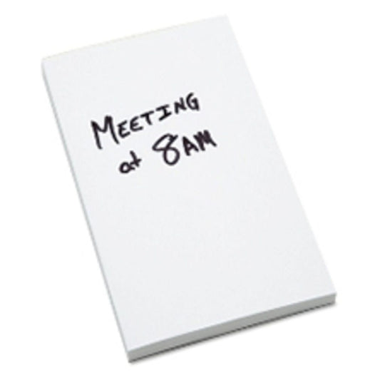 Skilcraft Memo Pad • 3 Inch X 5 Inch • Unruled • Pack Of 24 • NSN 7530-00-285-3090 / 7530002853090