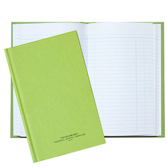 United Book Press - Record - Olive Drab, 5-1/2 x 8, 192 Sheets, 7530-00-286-6207 / 7530002866207