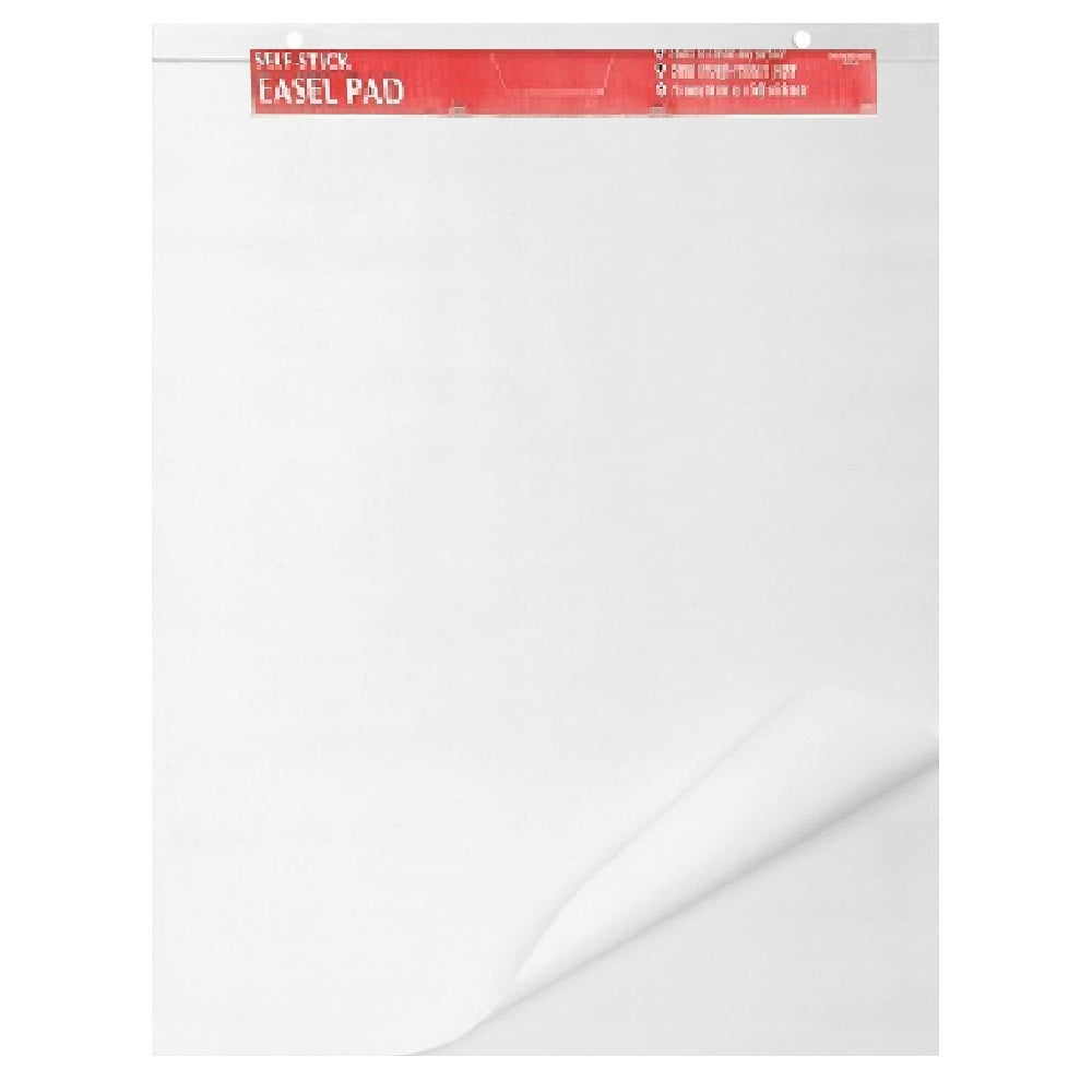 EASEL PAD, UNRULED, WHITE, 27" x 34"  PK