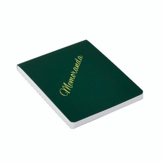 SKILCRAFT Memorandum Book • Top Bound • Narrow Ruled • Green • Case • 7530-01-060-7511 / 7530010607511