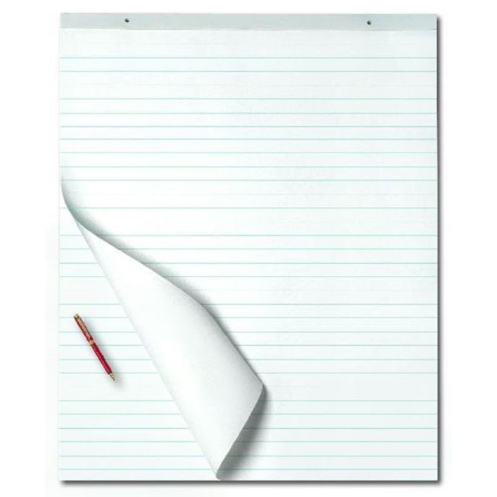 EASEL PAD, RULED, WHITE  27" x 34" PD
