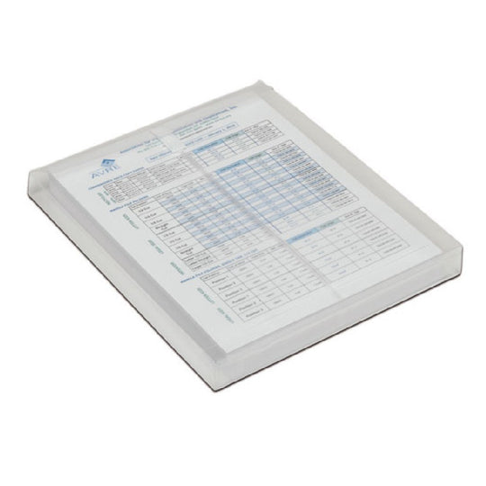 SKILCRAFT String-Tie Top-Loading Expansion Envelope – Clear – NSN 7530-01-661-8836 / 7530016618836 CS